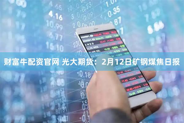 财富牛配资官网 光大期货：2月12日矿钢煤焦日报