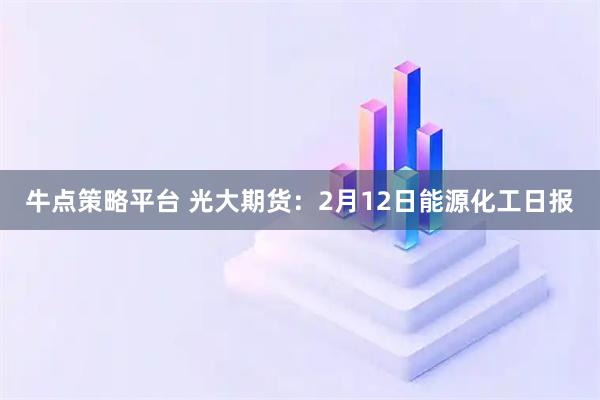 牛点策略平台 光大期货：2月12日能源化工日报